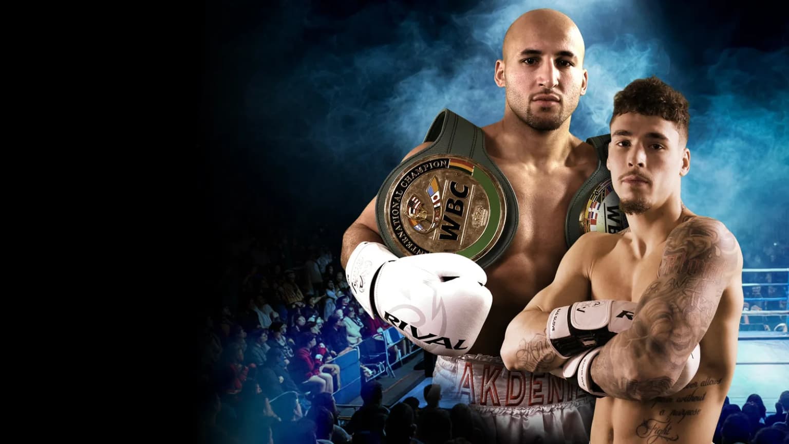 La série de boxe Spayce event poster