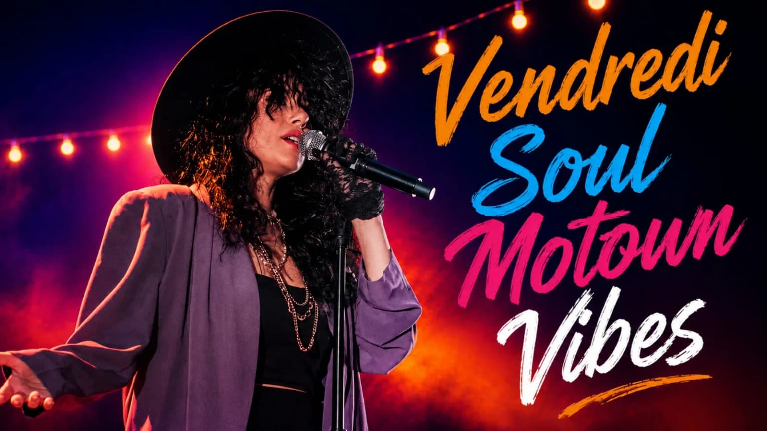 Vendredi Soul Motown Vibes x Mary Grace event poster