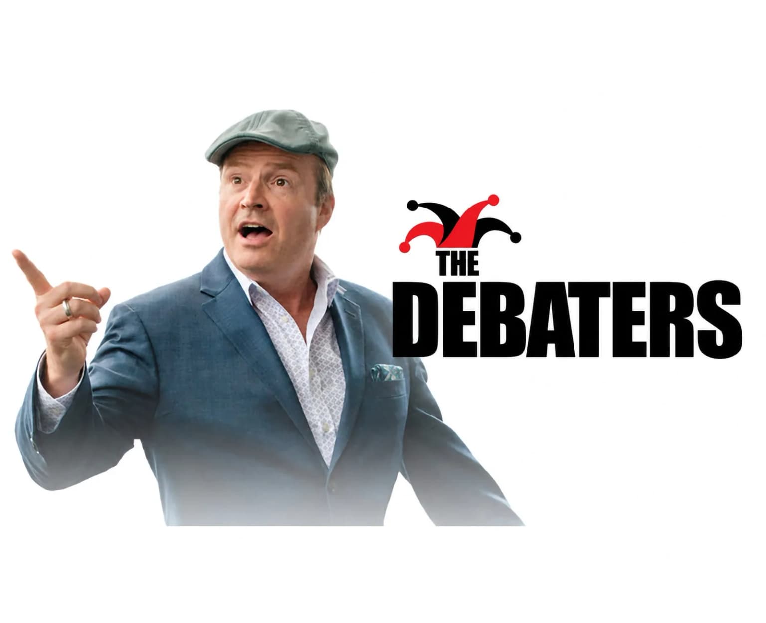 The Debaters Live event poster