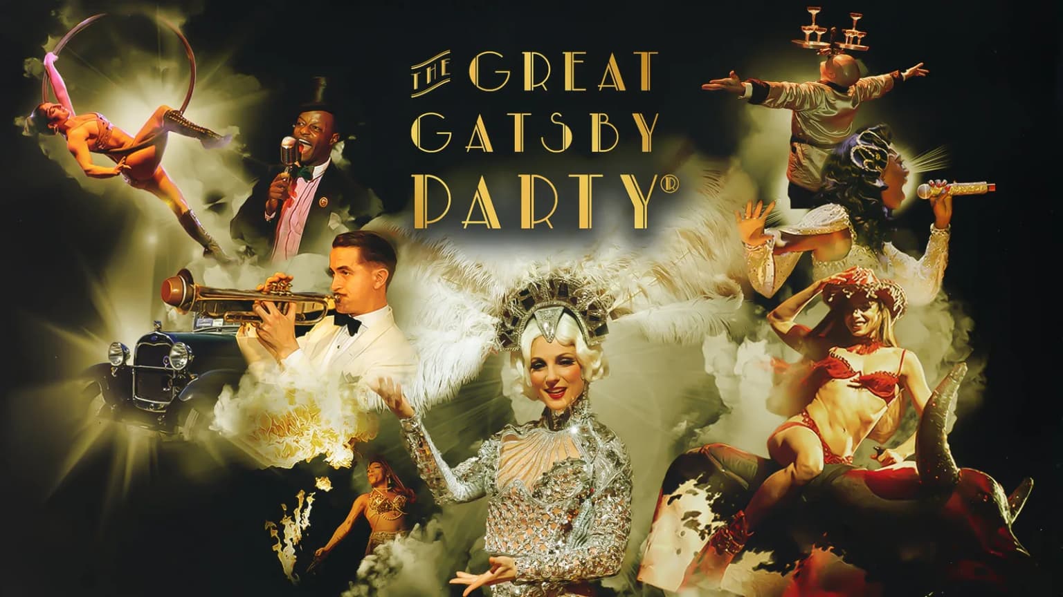 The Great Gatsby Party - Montreal event poster