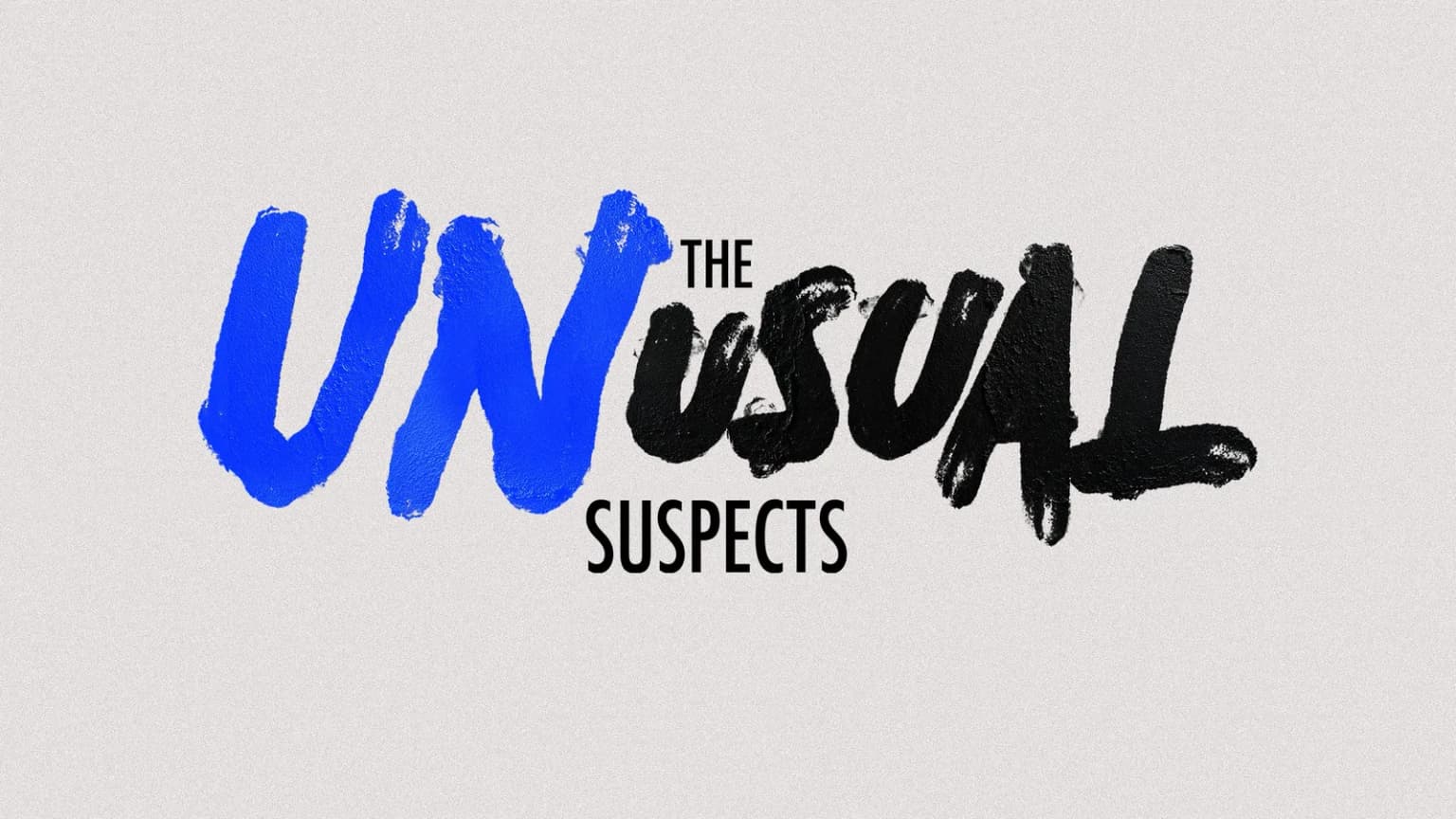 The Unusual Suspects event poster
