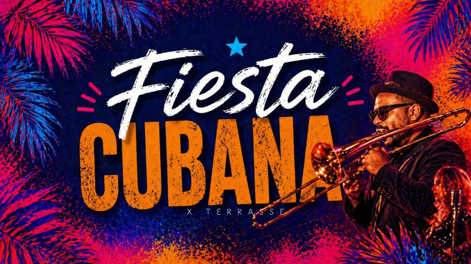 Fiesta Cubana - Yordan Martinez & TCMS event poster