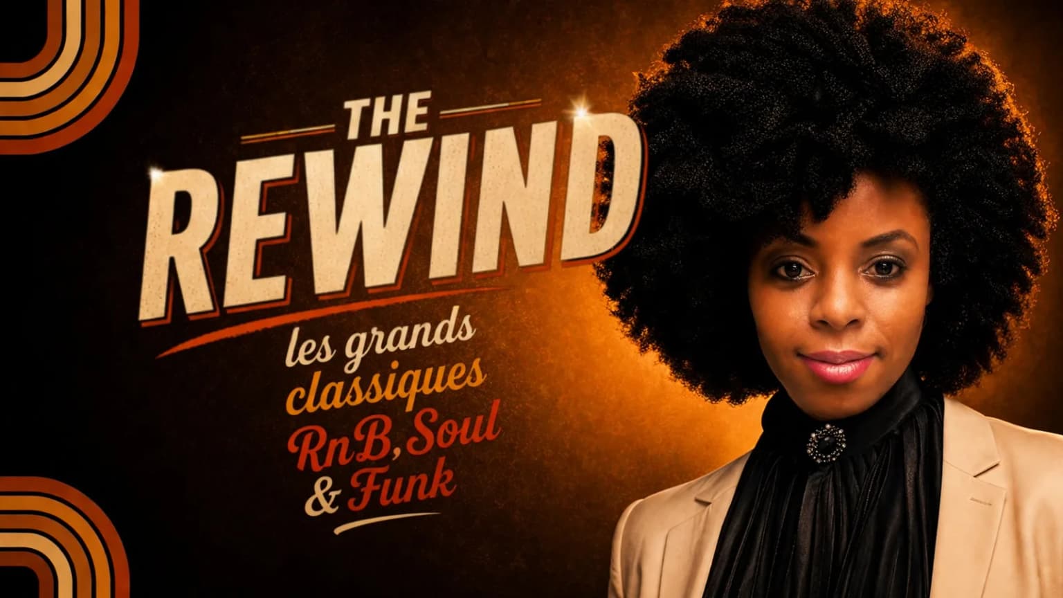 The Rewind, les grands classiques RnB, Soul & Funk event poster