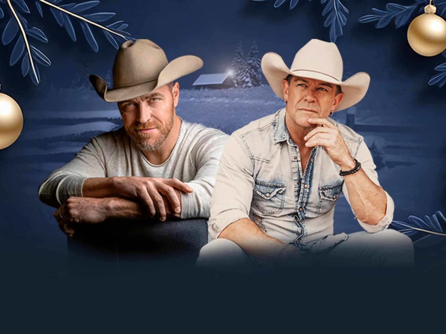 A Coast-to-Coast Cowboy Christmas event poster