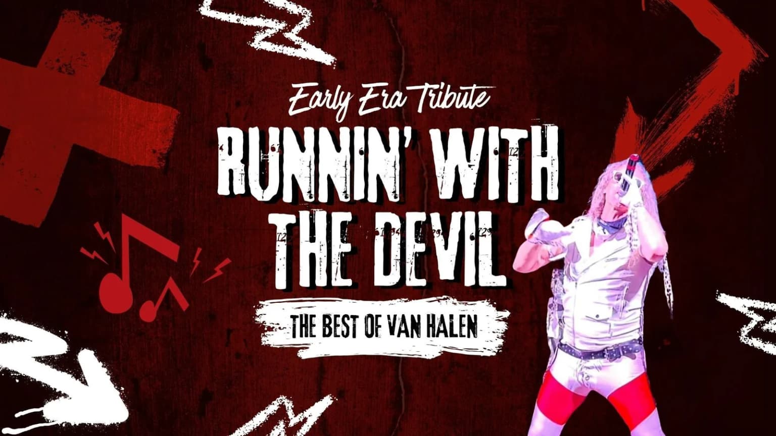 Runnin' with the Devil - A Tribute to Early Era Van Halen event poster