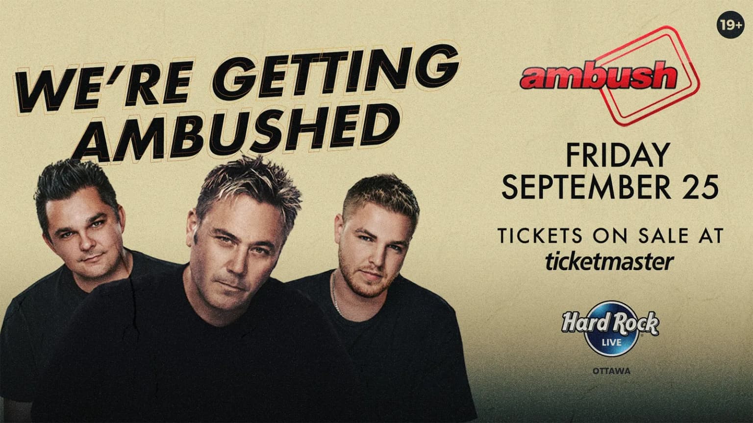 Ambush event poster