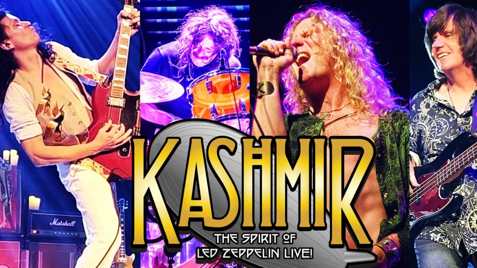 Kashmir - The Spirit of Led Zeppelin Live event poster