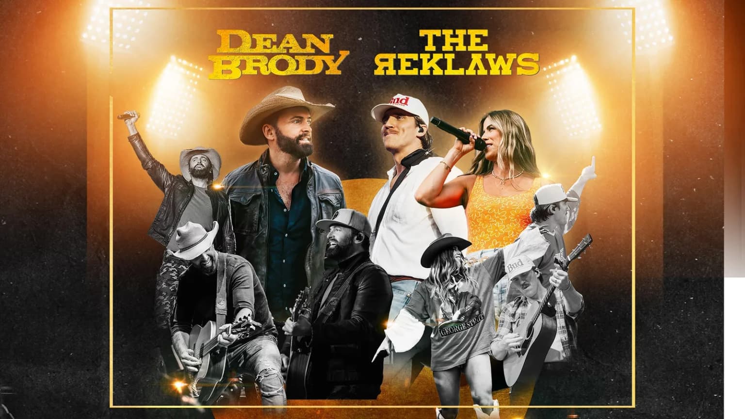 Dean Brody & The Reklaws "Hometown Heroes" Tour event poster