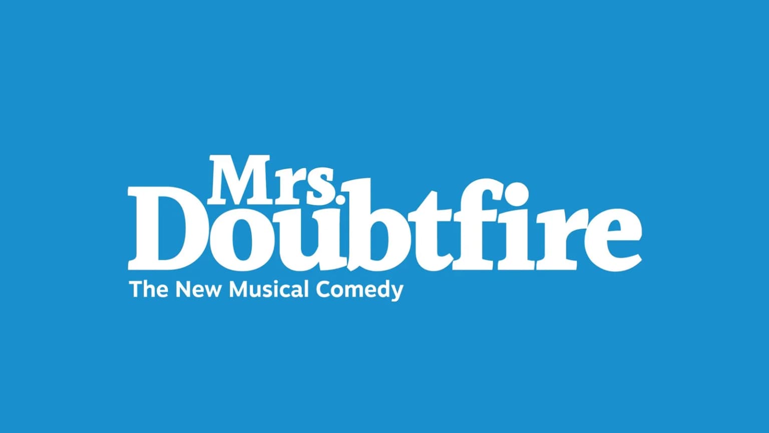Mrs. Doubtfire (Touring) event poster