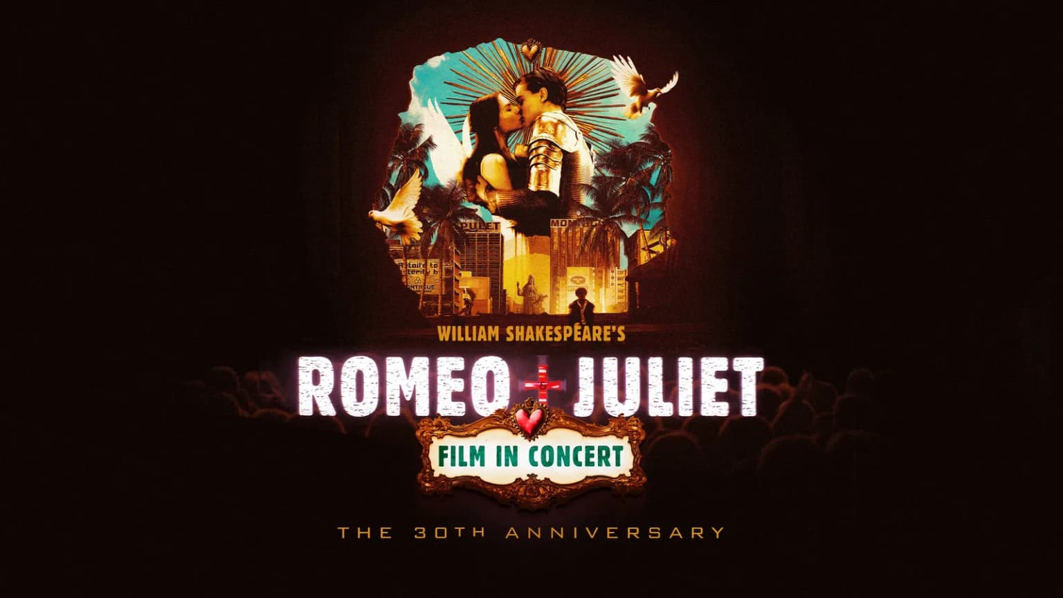 William Shakespeare’s Romeo + Juliet Film in Concert event poster