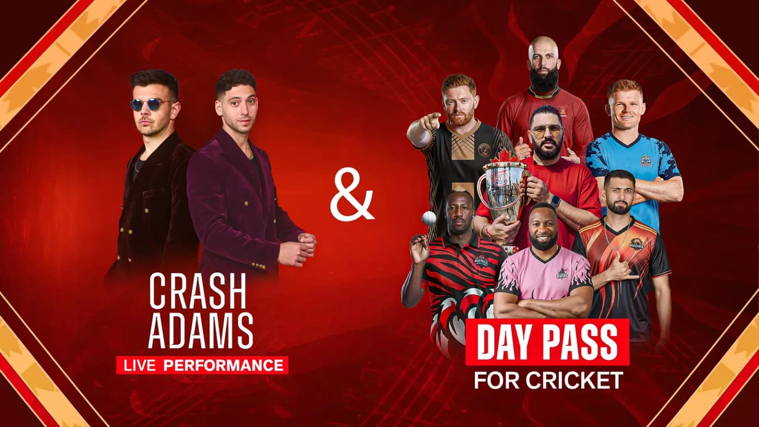 Canada Super60 - 4 Matches + Concert ft. Crash Adams event poster