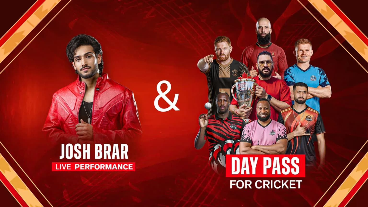 Canada Super60 - 4 Matches + Concert Ft. Josh Brar event poster