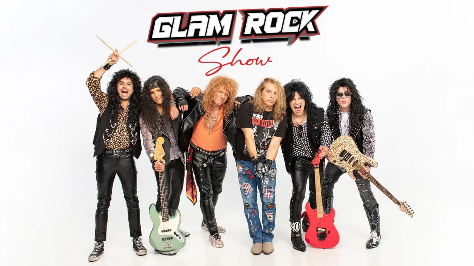 Glam Rock Show event poster