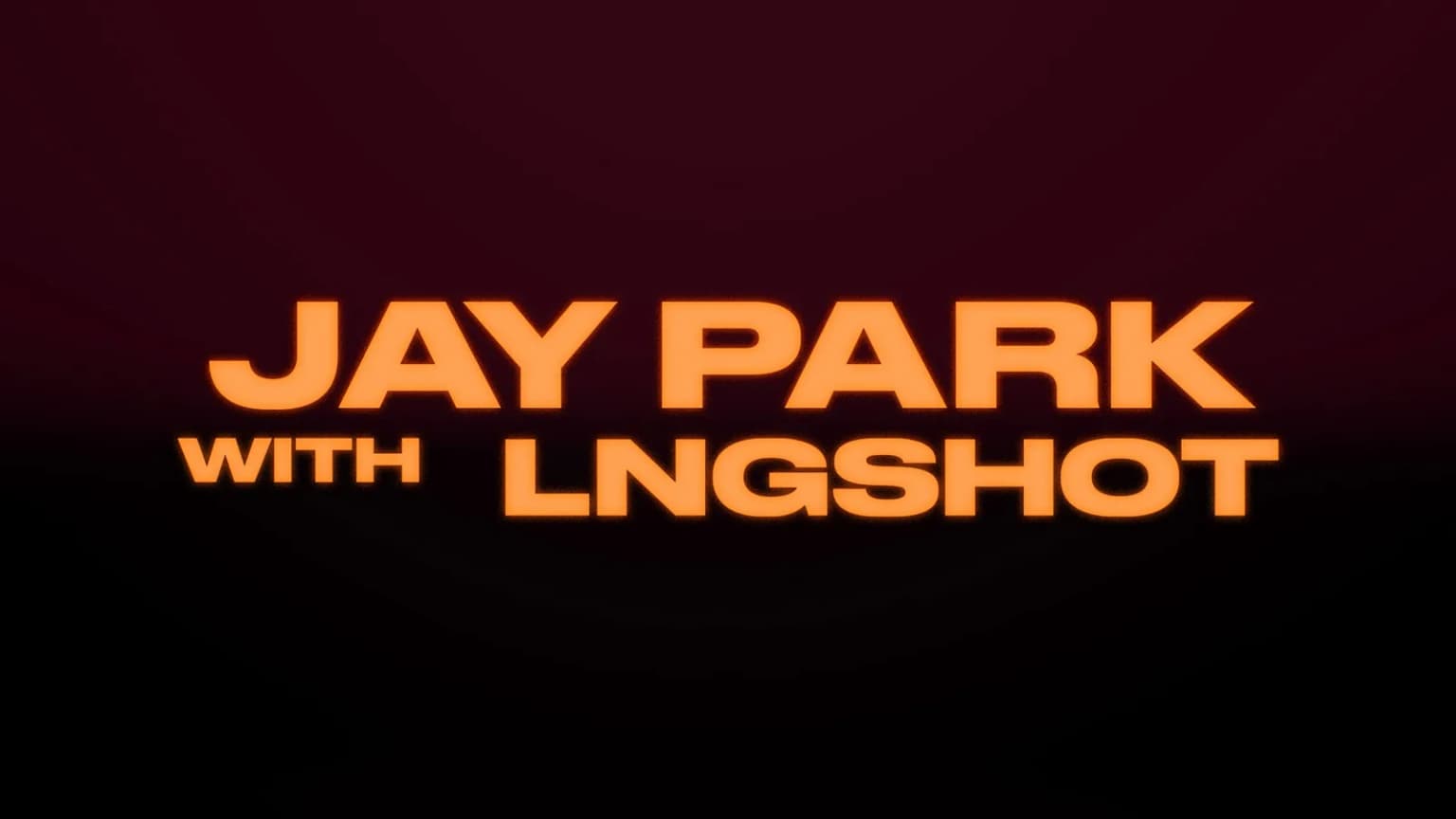 Jay Park with special guest LNGSHOT: Serenades & Body Rolls event poster