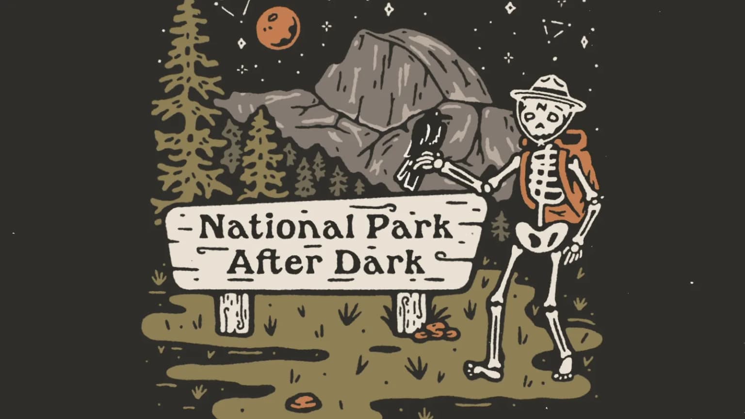 National Park After Dark: Your Neck of the Woods Tour event poster