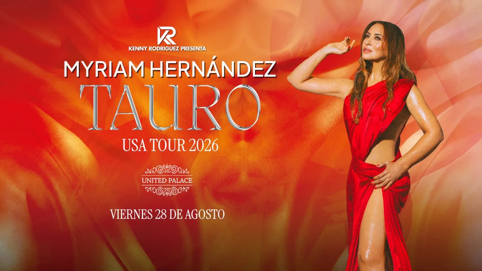 Myriam Hernandez - Tauro Usa Tour 2026 event poster