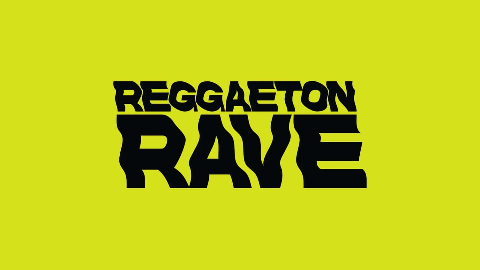Reggaeton Rave event poster