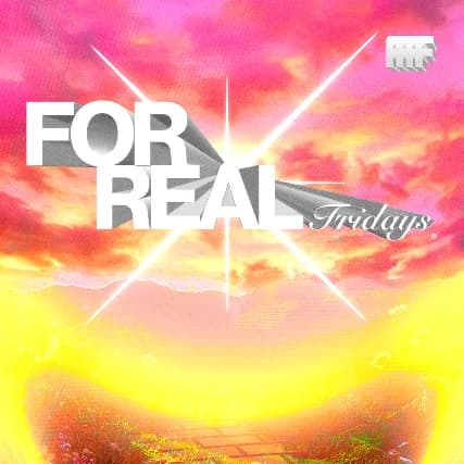 FOR REAL FRIDAYS: r4p&b event poster