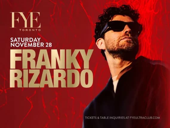 FYE Ultraclub Presents: FRANKY RIZARDO event poster