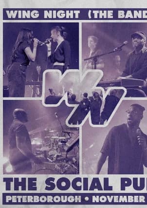 Wing Night - The Band event poster
