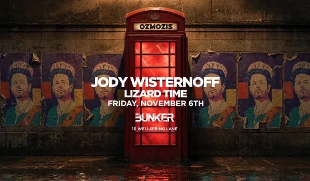 Jody Wisternoff event poster