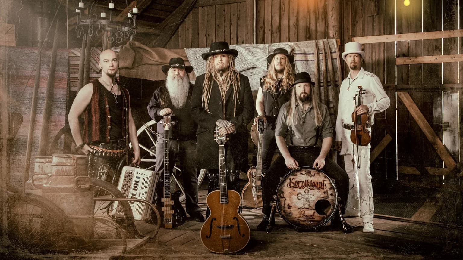 Korpiklaani | Crimson Shadows event poster
