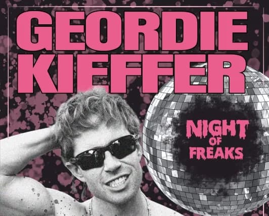 GEORDIE KIEFFER I HALLOWEEN NIGHT OF THE FREAKS event poster