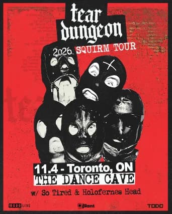 Tear Dungeon with So Tired & Holofernes Head event poster