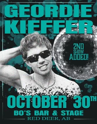 GEORDIE KIEFFER ***SECOND SHOW ADDED**** I BO'S BAR & STAGE event poster