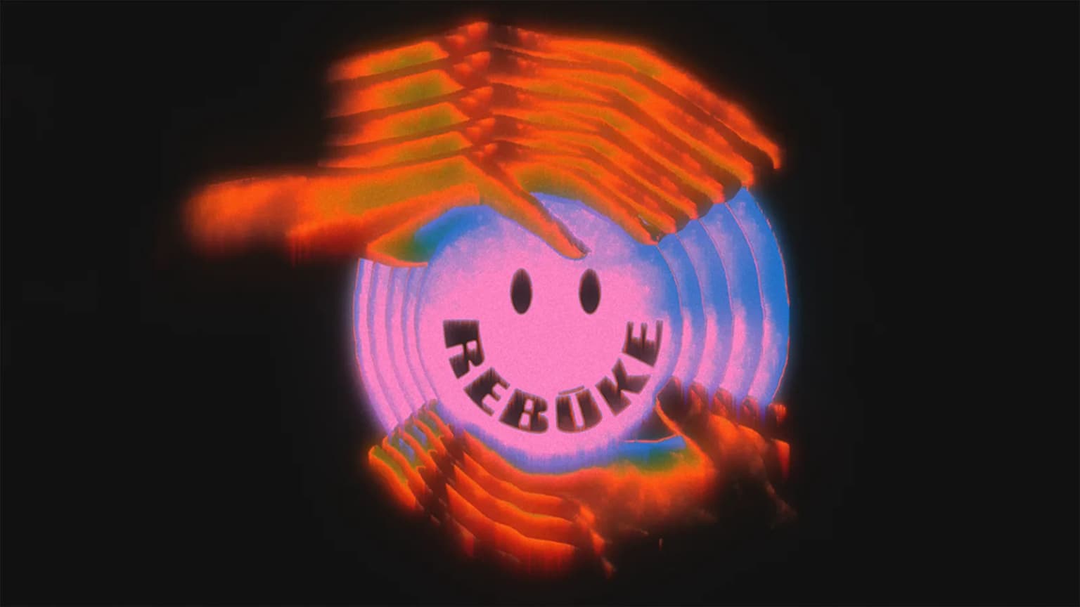 Rebuke event poster