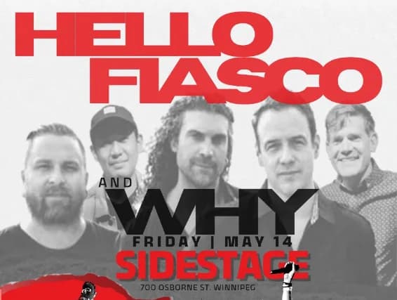 Hello Fiasco | WHY event poster