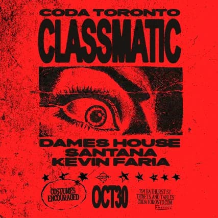 Classmatic | 4AM License event poster