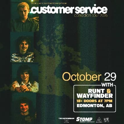 Customer Service w/ Runt & Wayfinder event poster
