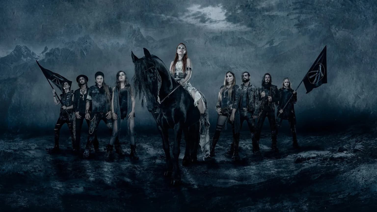 Eluveitie w/ NiNi & Illumishade event poster
