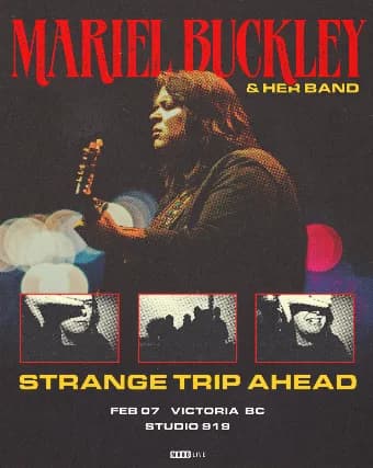 Mariel Buckley with Special Guests event poster