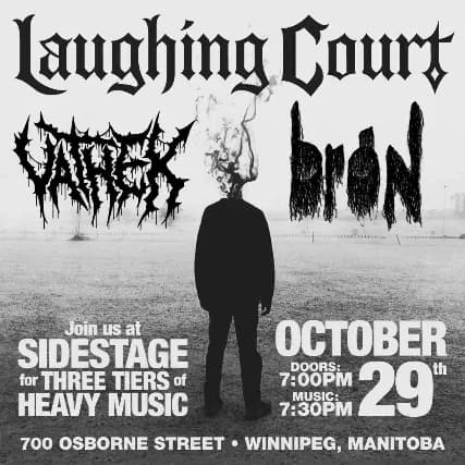 Laughing Court | Vathek | bron event poster