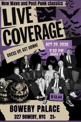 Live Coverage event poster
