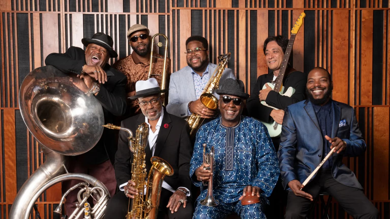 The Dirty Dozen Brass Band event poster