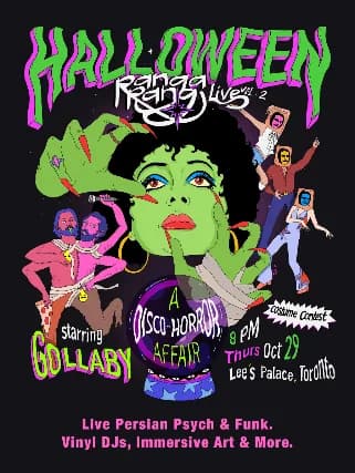 Rangarang Live Vol. 2: Halloween event poster