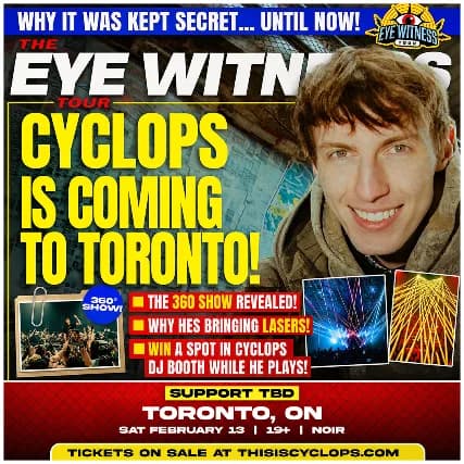 CYCLOPS event poster