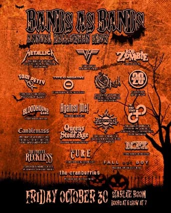 BANDS AS BANDS 2026 event poster