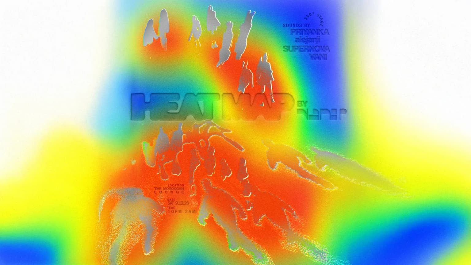 HEAT MAP ft. PRIYANKA, alejanji, SUPERNOVA & VANI event poster