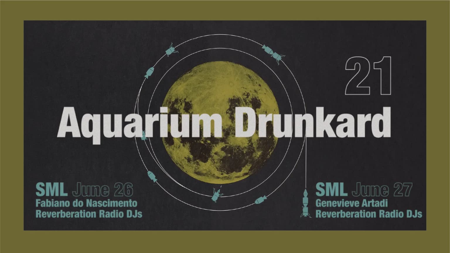 KCRW presents Aquarium Drunkard 21st Ann: SML w/ Fabiano do Nascimento event poster