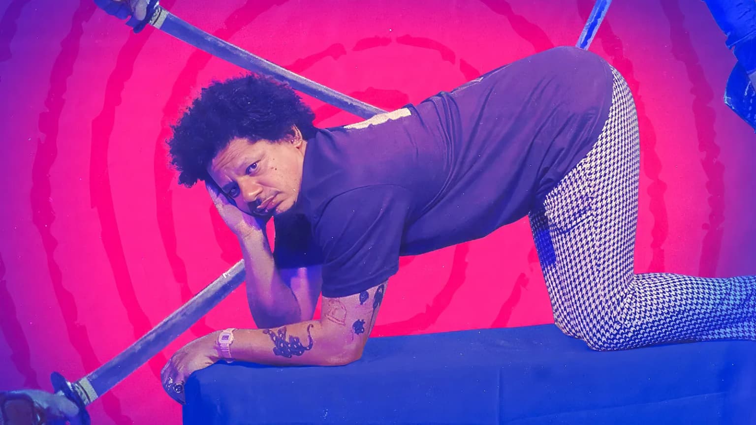 Eric Andre: Subtle event poster