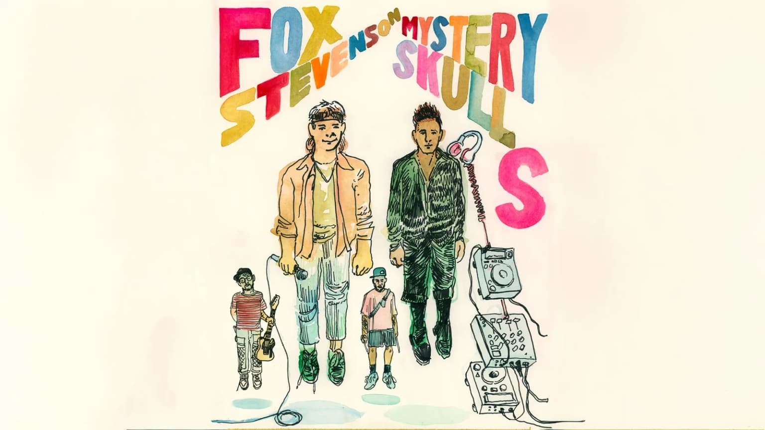 Fox Stevenson & Mystery Skulls event poster
