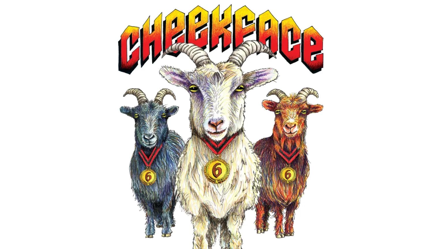 Cheekface event poster