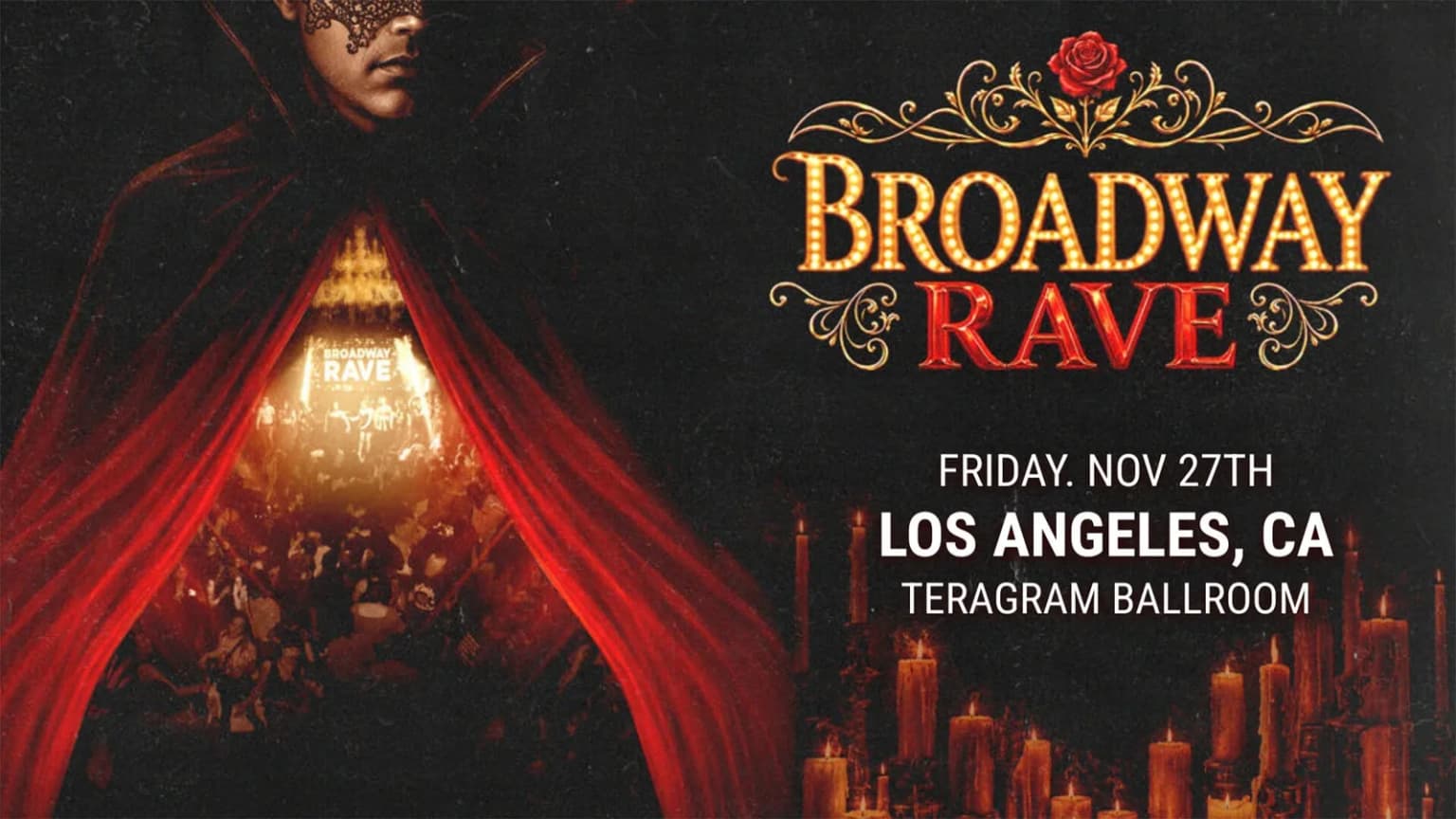 Broadway Rave event poster
