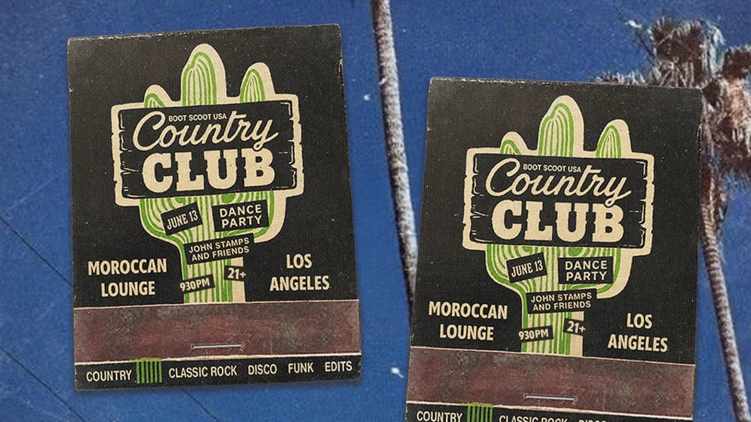 Boot Scoot USA Presents: Country Club event poster