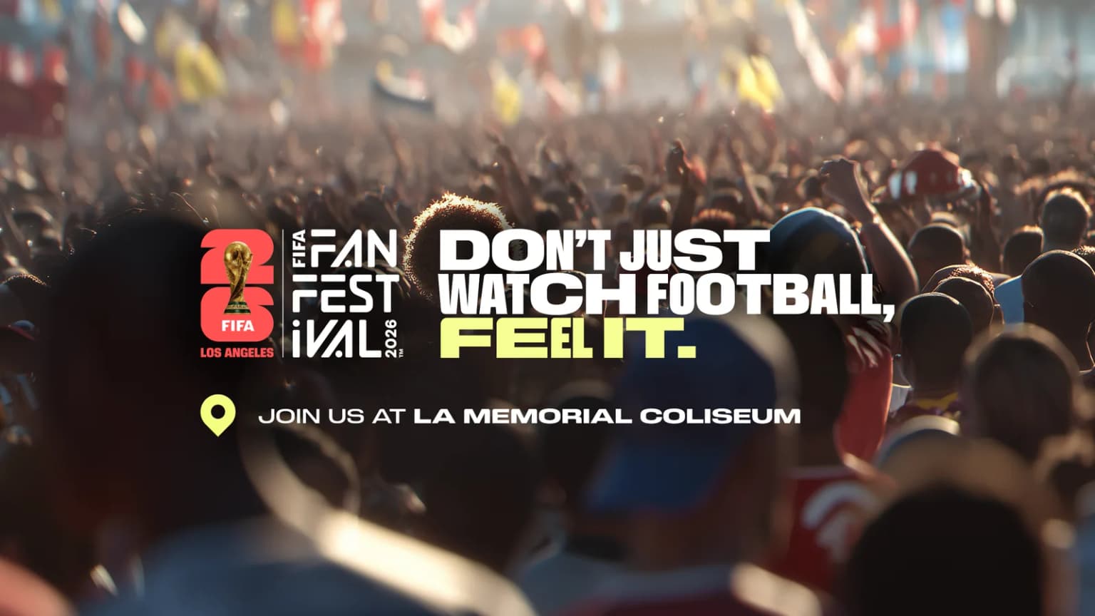 FIFA Fan Festival Los Angeles event poster