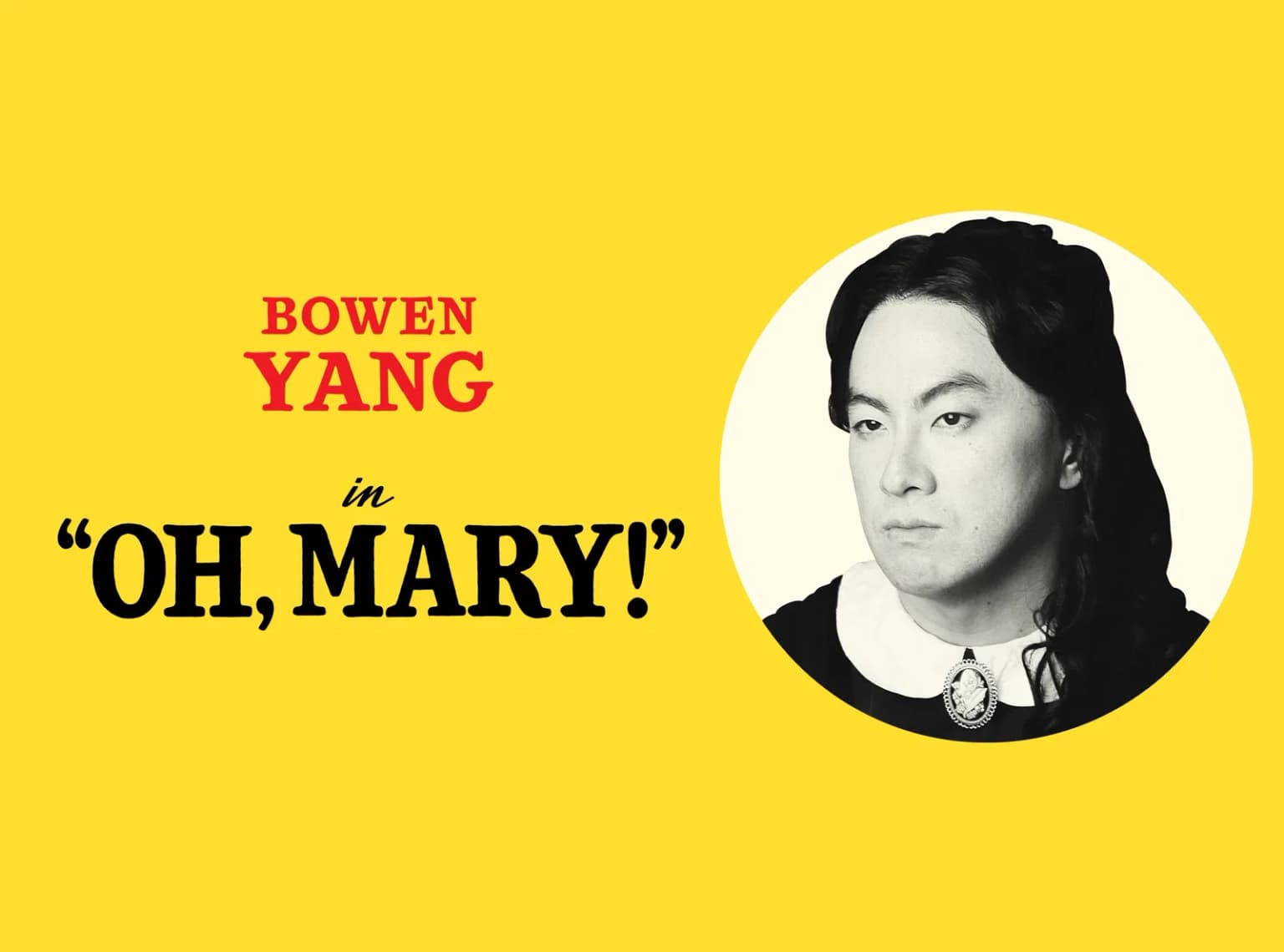 Oh, Mary! event poster